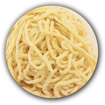 Thick Curly Noodles